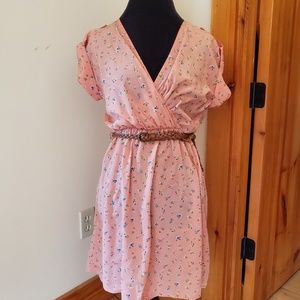 Flower print dress